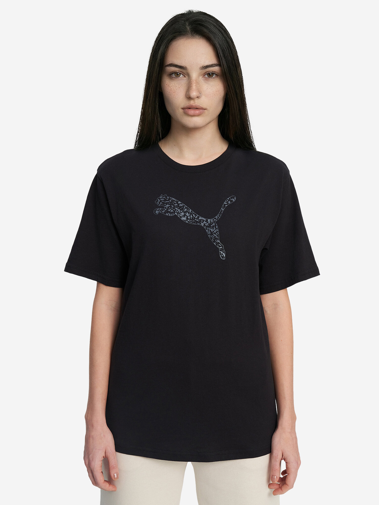 Футболка PUMA, размер M, черный — фото 1