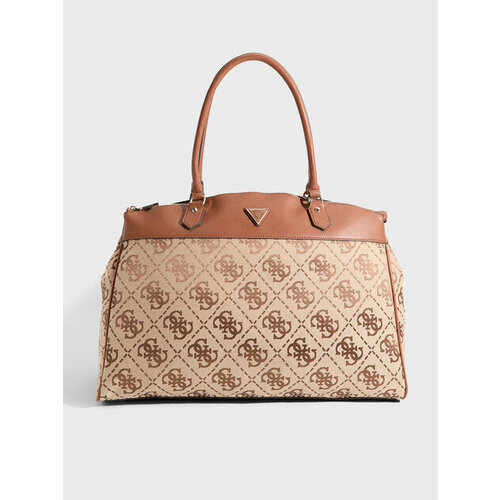 фото Сумка guess, 64х21х68 см, бежевый