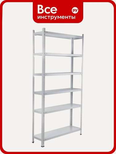 Изображение товара Металлический стеллаж Gigant 2000x1000x400 6 полок GST-201046