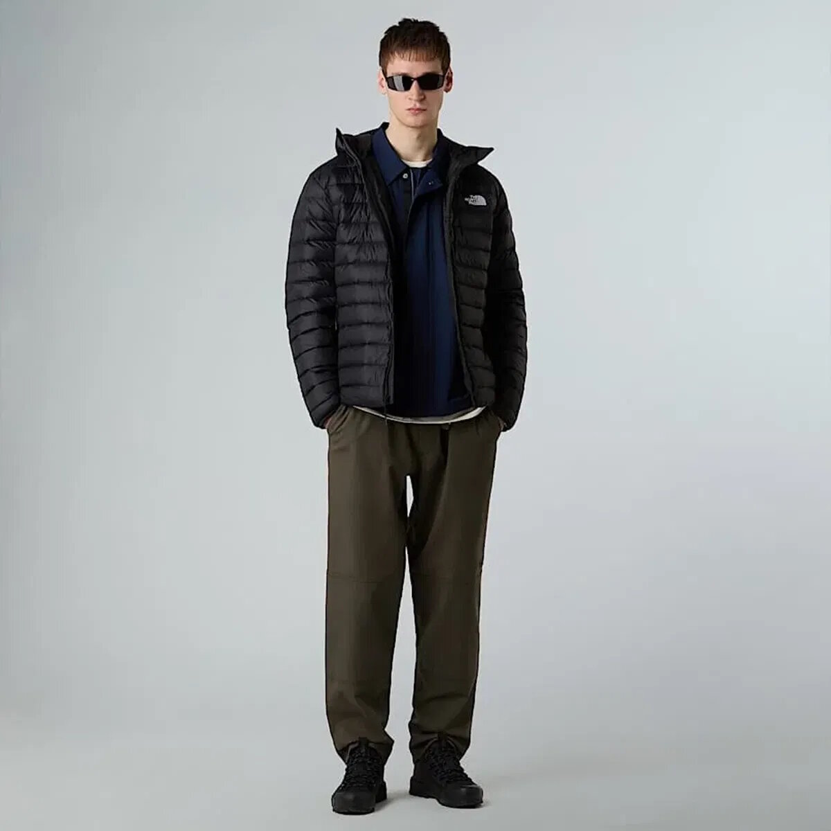 Пуховик The North Face Classic, размер XL, черный — фото 1