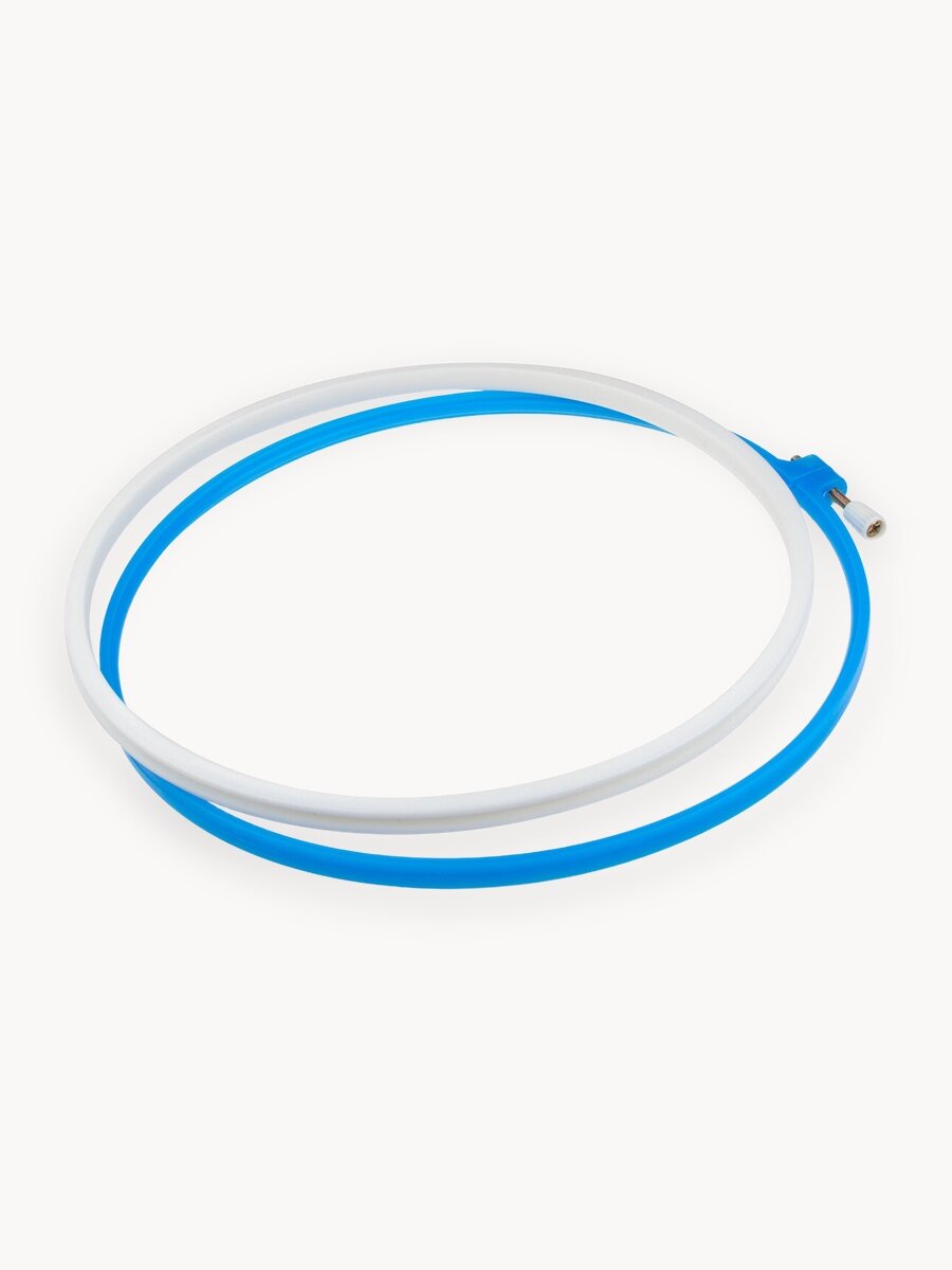 Пяльцы пластиковые арт. RY4244 / Цвет синий / Диаметр 24 см.