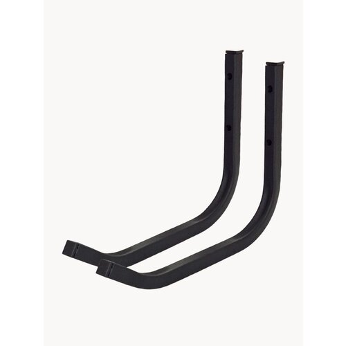 Крюк (кронштейн) для велосипеда и самоката. 2 шт. Черный. GardenChef.