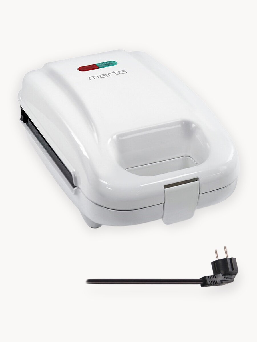 Прибор для выпечки MARTA MT-SM1737C 3 в 1 белый жемчуг