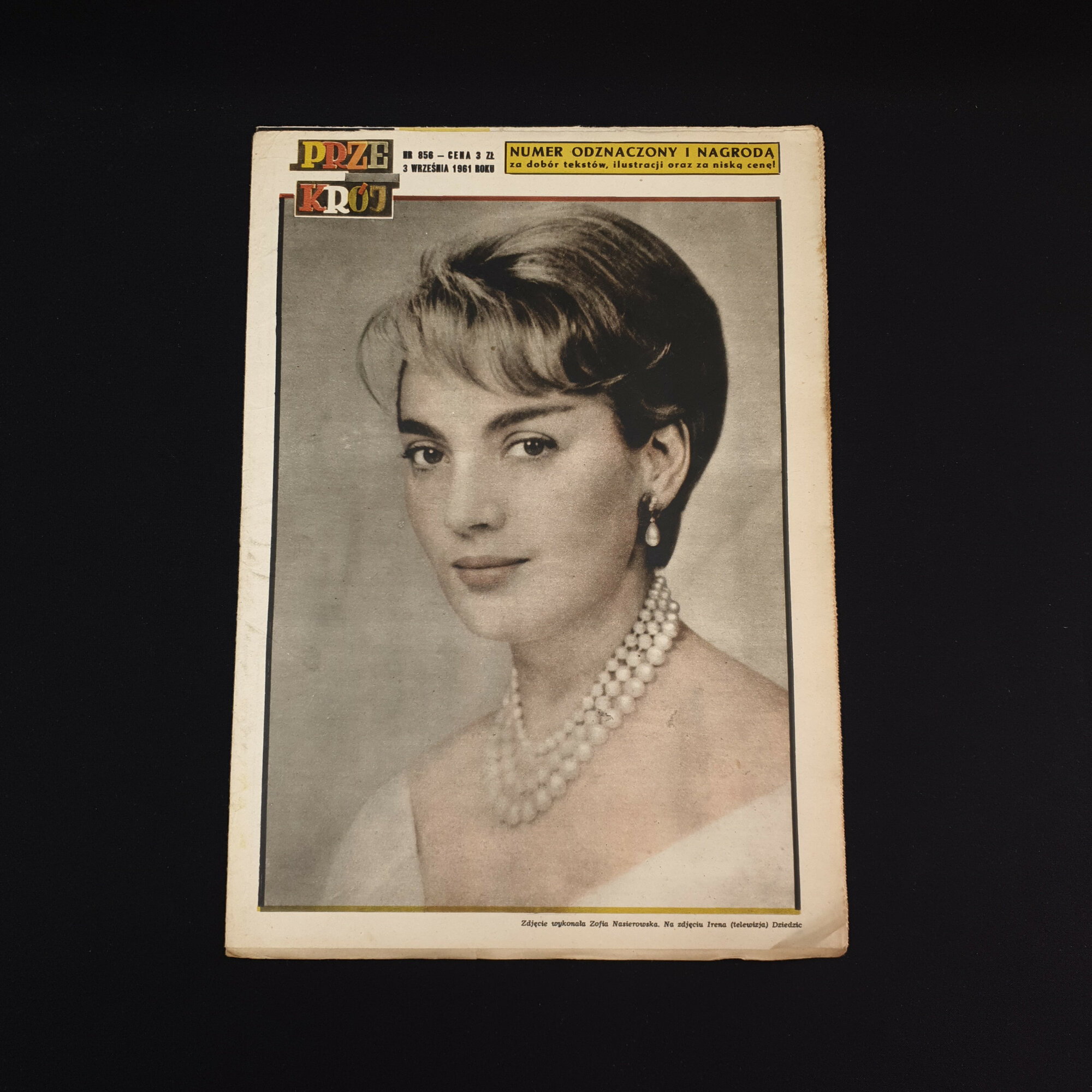 Журнал винтажный, СССР. Еженедельное издание «Пшекруй», выпуск 1961 года