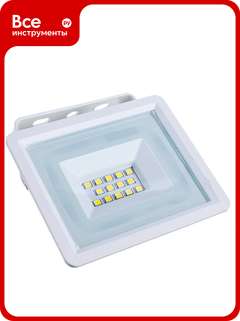Светодиодный прожектор IN HOME СДО-7 20Вт 230В 6500К IP65 белый 4690612034683