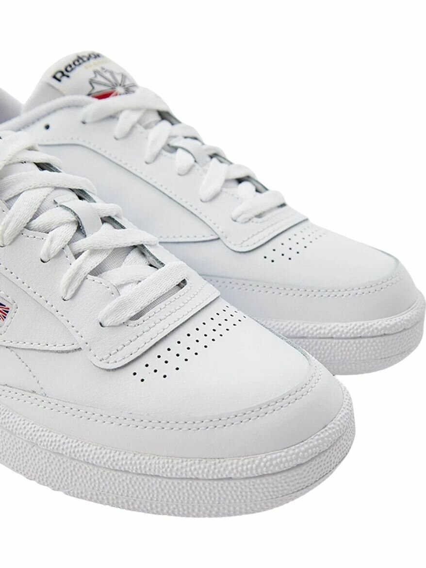 Кеды Reebok Club Classic 85, размер 10 US, белый-белый — фото 1