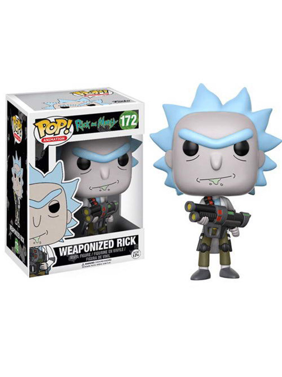Фигурка Funko POP! Рик с Оружием (Rick Weaponized) #172