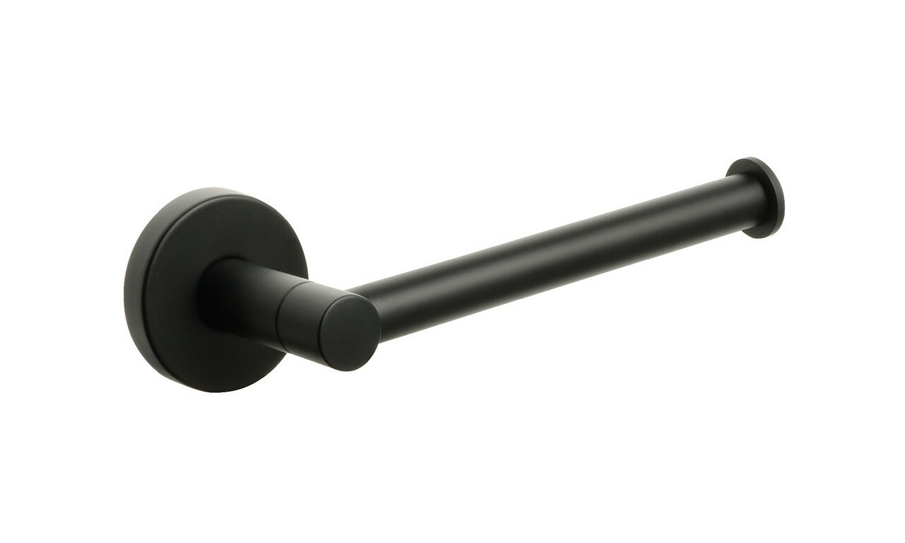 Держатель запасного рулона Fixsen Comfort Black сталь черный матовый 15x5x8 см