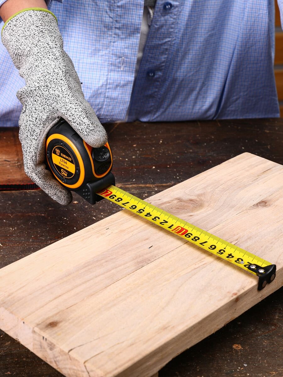 Рулетка строительная DEKO 5 м х 25 мм с магнитным зацепом