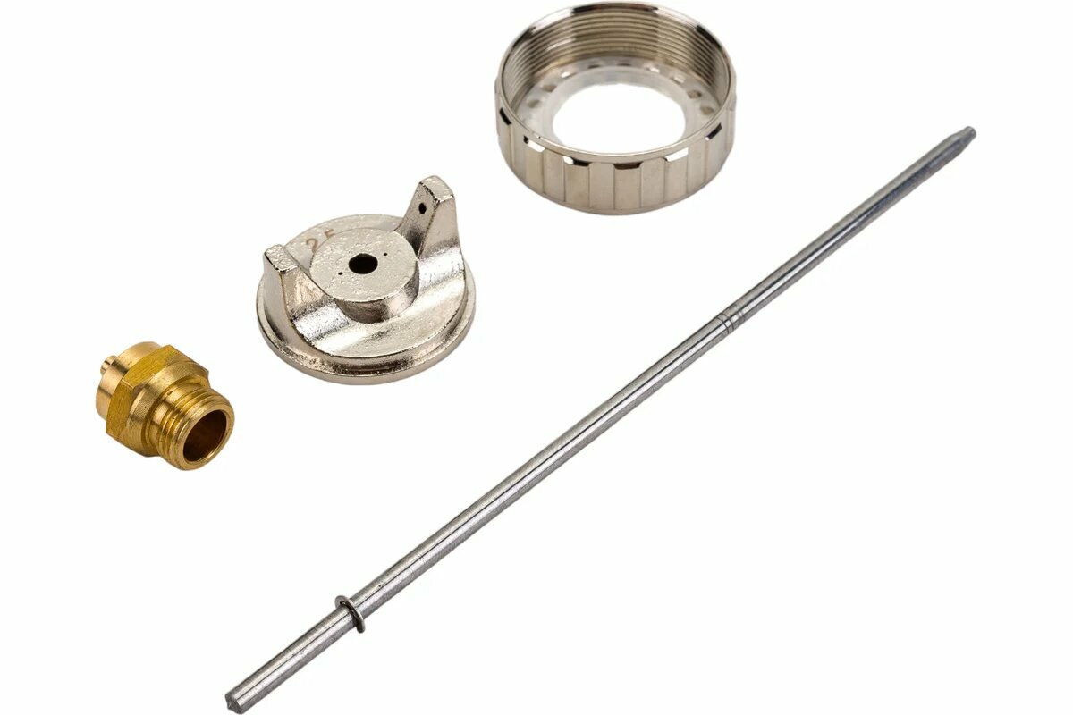 Сопло FUBAG 2.5 мм под краскораспылитель BASIC G600 в комплекте: игла головка сопло