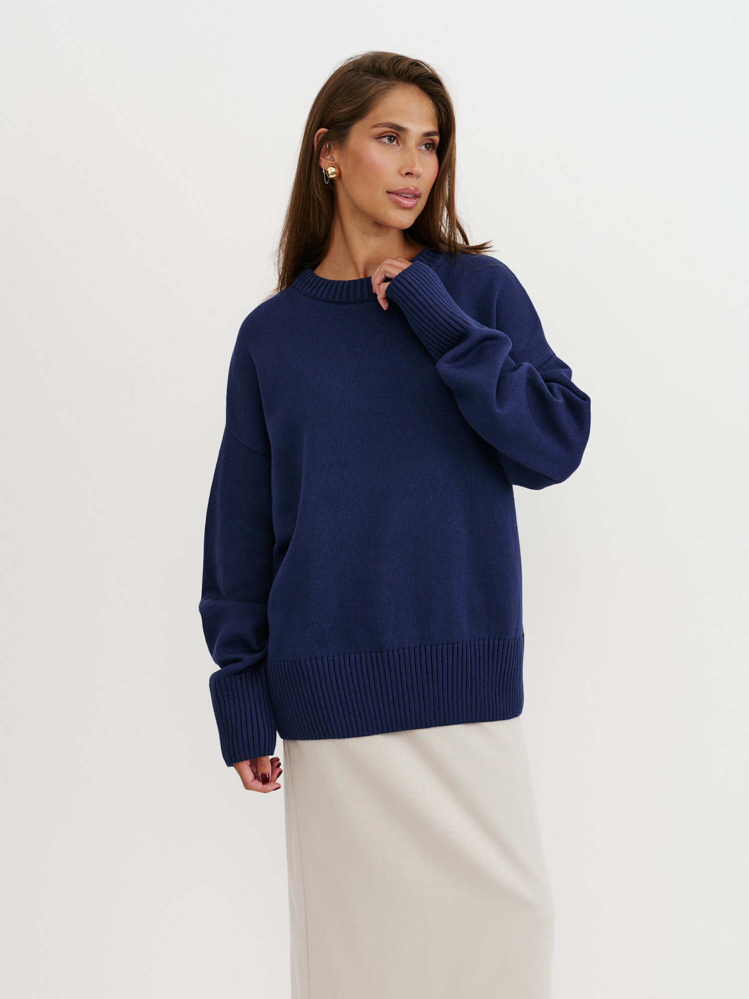 Джемпер KIVI CLOTHING, размер 40-46, синий