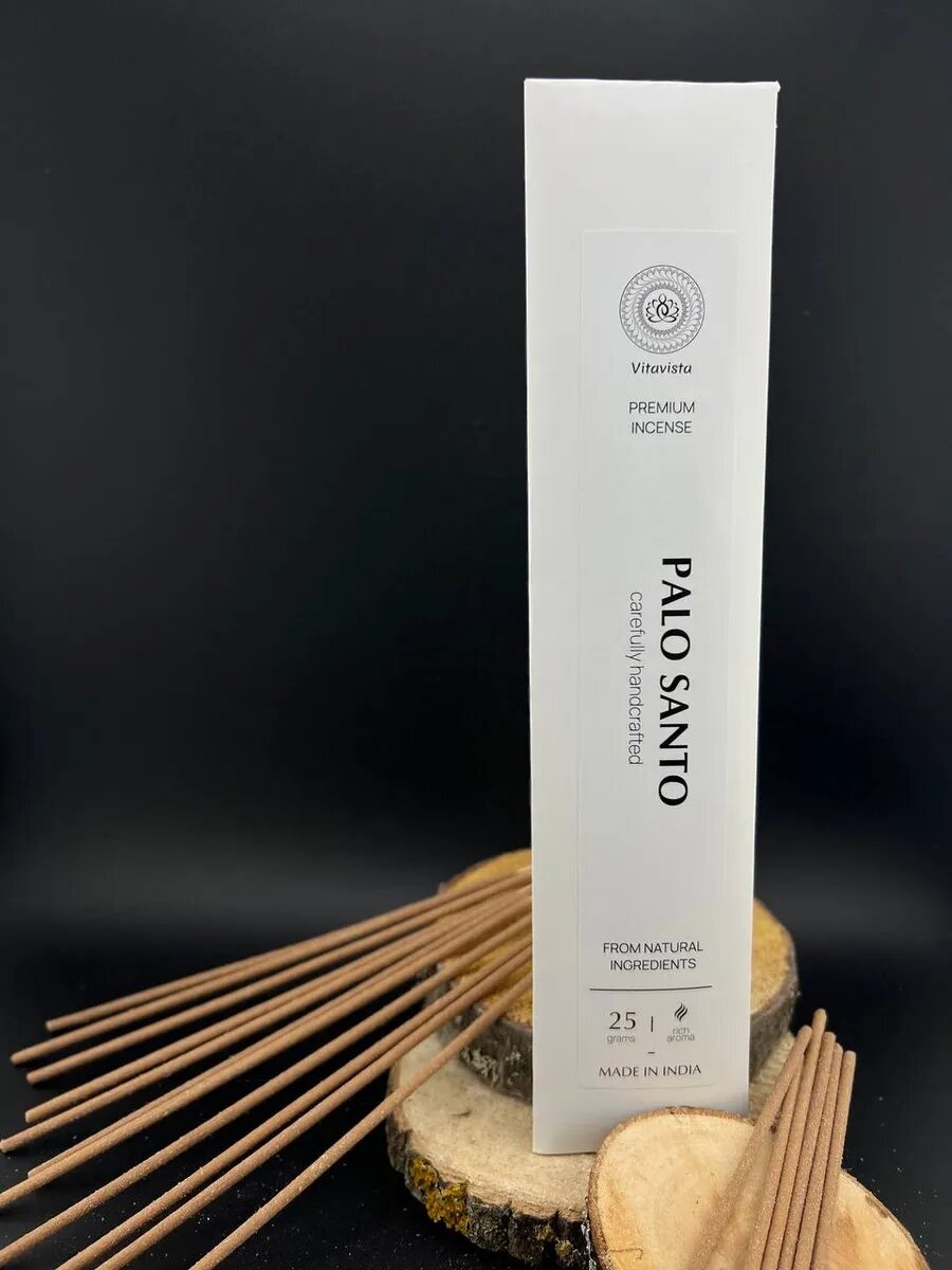 Аромапалочки AROMA MOOD "Пало Санто", Благовония палочки Премиум, Индия — фото 1