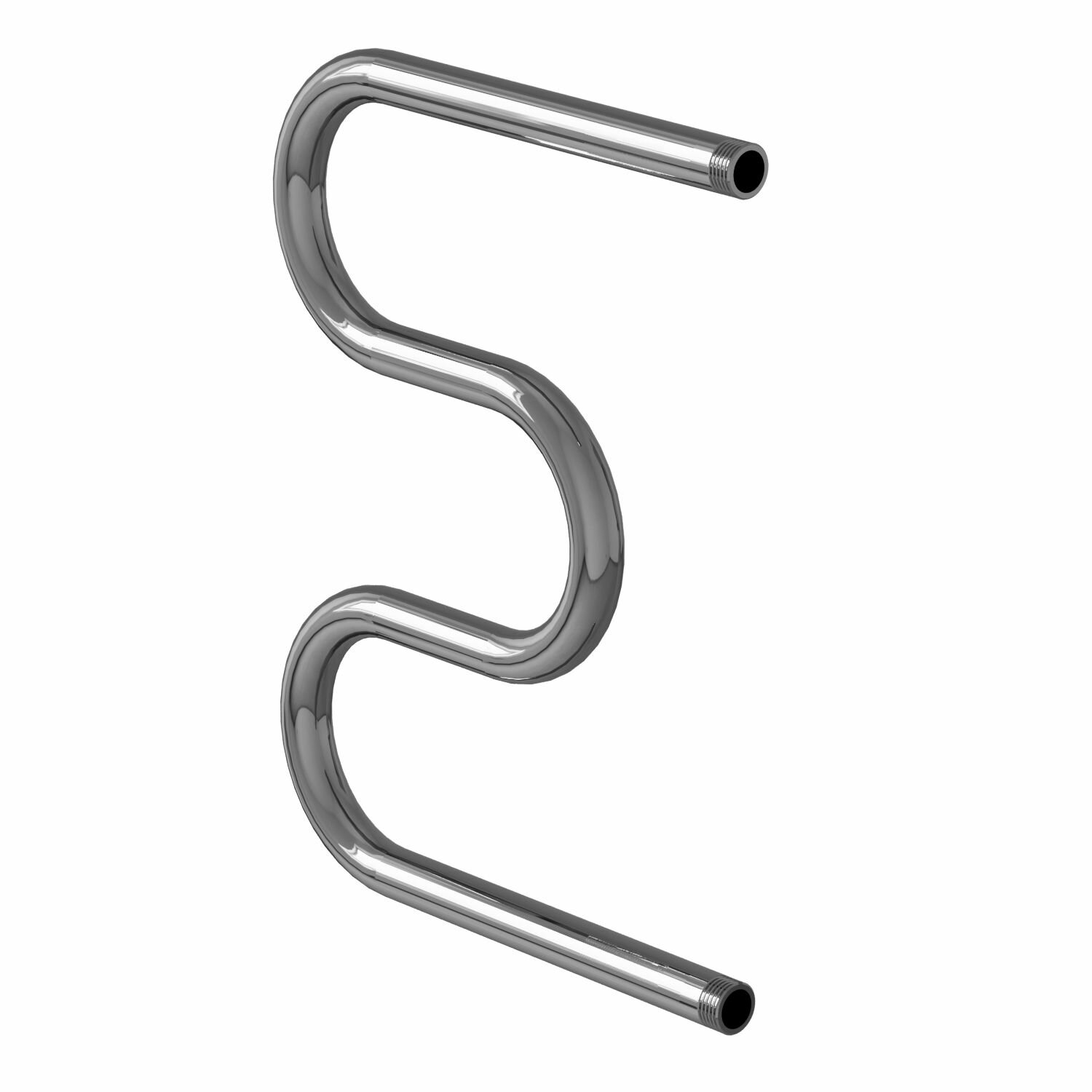 Полотенцесушитель водяной М-образный MIXLINE SIMPLE M 50х40 см боковое подключение 1' дюйм