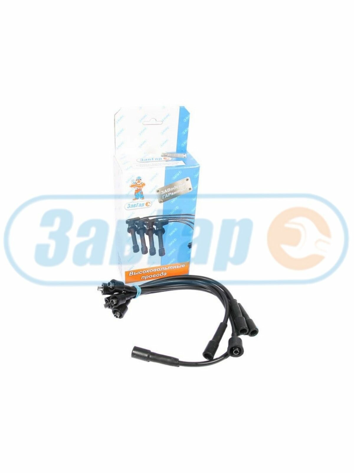 Провода высоковольтные для автомобилей с дв  402  ЗавГар  силикон  к т