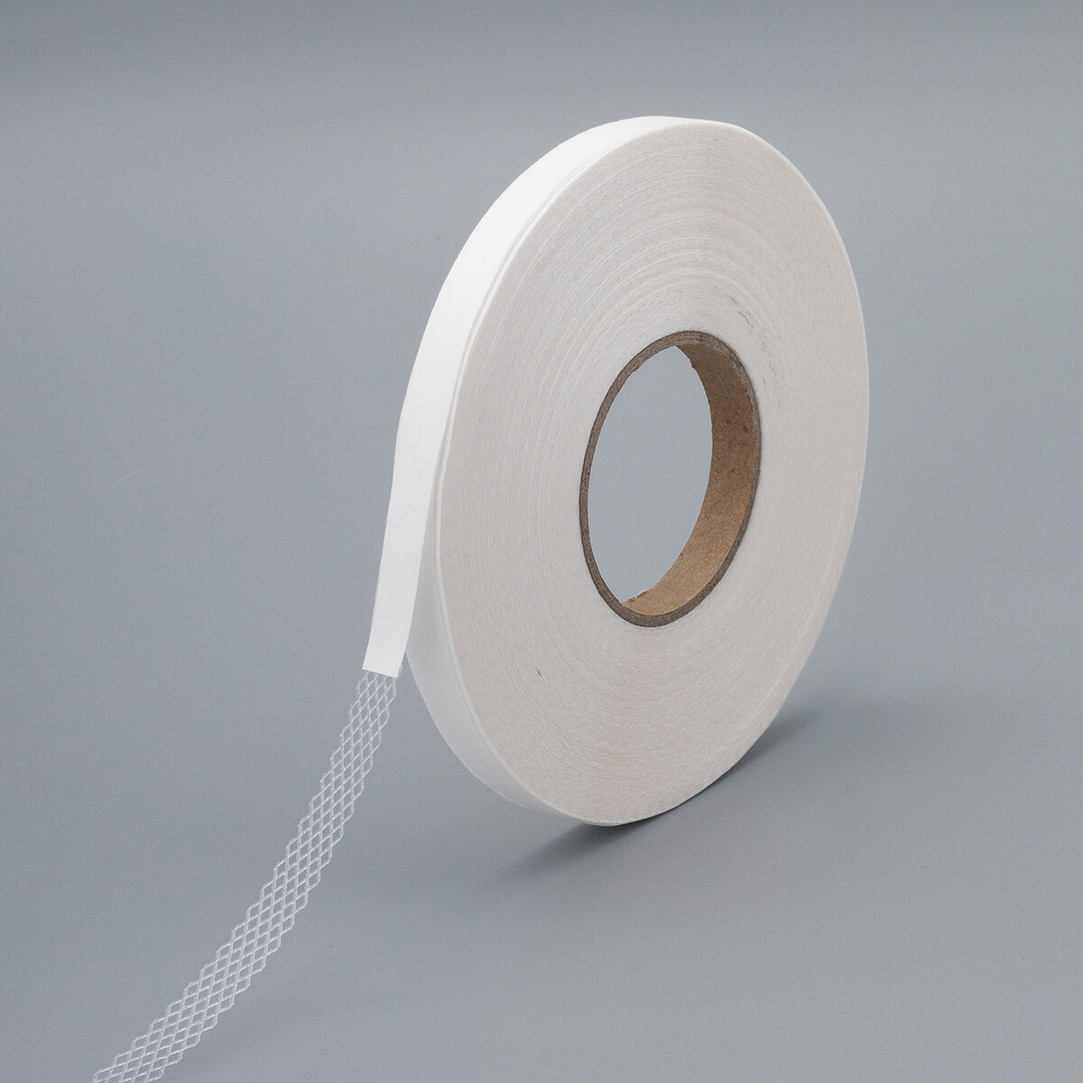 Паутинка клеевая для ткани на бумаге 10 мм*50 м термоклеевая лента белая Айрис