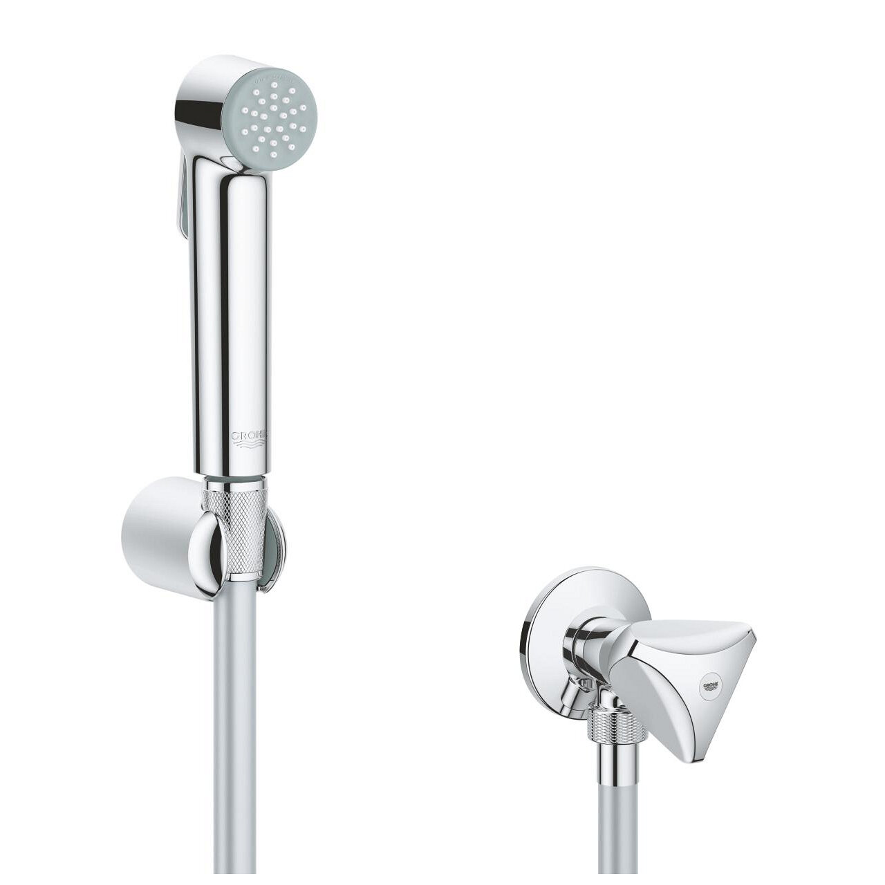 Набор для гигиенического душа GROHE Tempesta-F Trigger Spray (гигиенический душ настенный держатель шланг 1500 мм) хром (26357000)