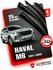 Дефлекторы боковых окон для Haval M6 (Хавал, Хавейл, Хавэйл М6) 2...