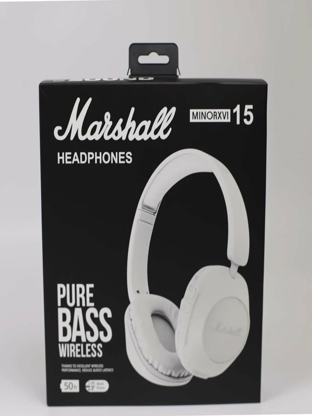 Беспроводные наушники Marshall XVI 15, Bluetooth, белого цвета.