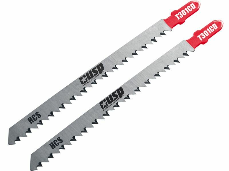 Полотна для электролобзика. 2 шт. Тип полотна T301CD. HCS