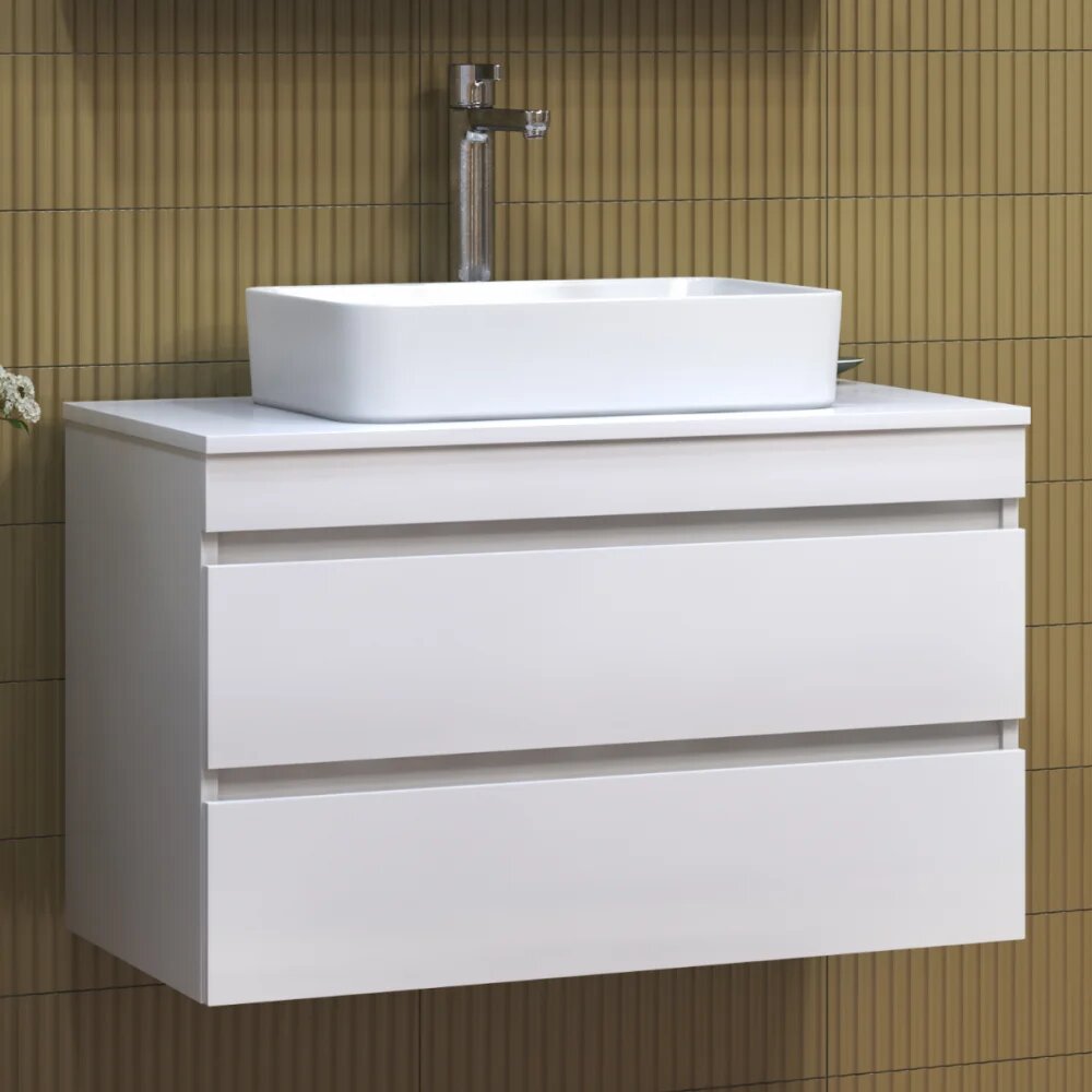 Тумба с раковиной Vigo Urban 80 подвесная белая раковина Urban 50