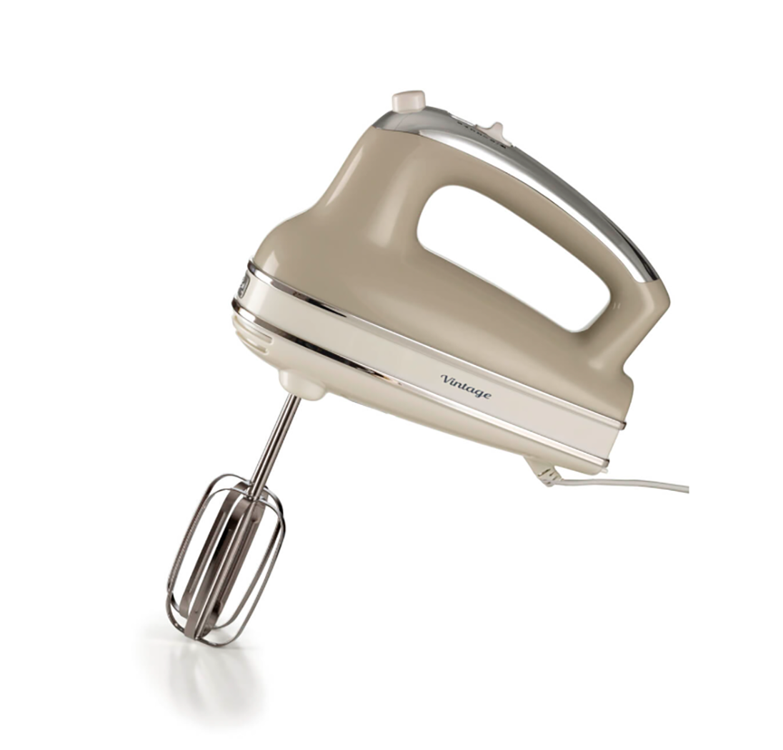 Ручной миксер Ariete Vintage  450 Вт  5 скоростей  Турбо режим  бежевый