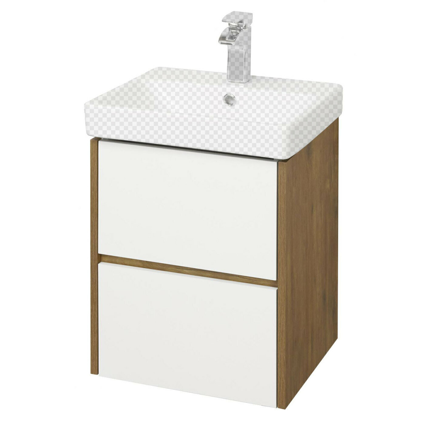 Тумба под раковину Акватон Сканди 45 1A251601SDZ90 дуб рустикальный