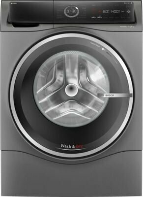 Стиральная машина Bosch Serie 8 WNC254ARSN пан. англ. класс: D загр. фронтальная макс:10.5кг (с сушко