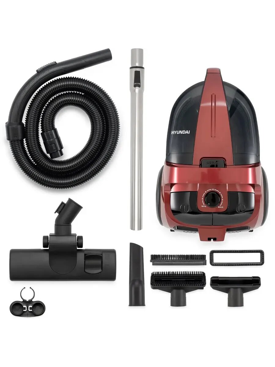 Пылесос бытовой безмешковый HYV-C2645 2200Вт Кр/Чер — фото 1