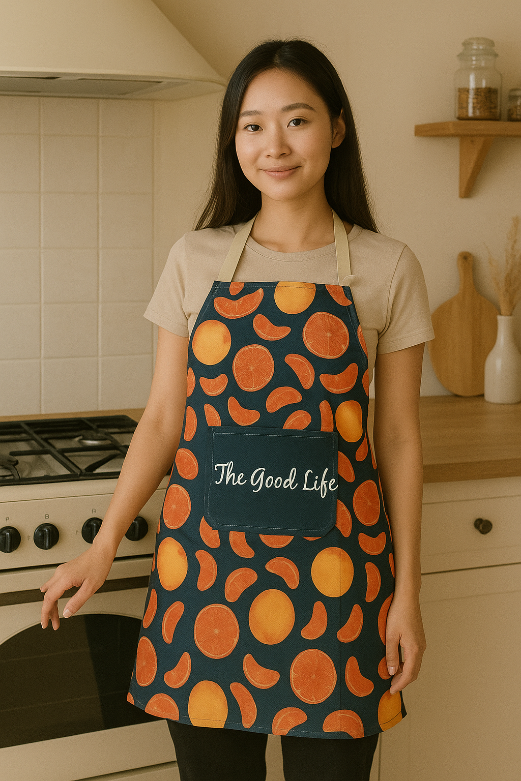 Фартук кухонный с карманом