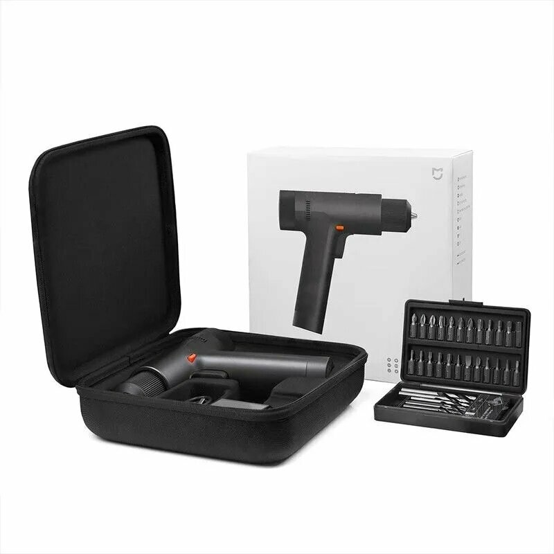 Изображение Электродрель / Шуруповерт аккумуляторный Xiaomi Mijia Brushless Smart Home Electric Drill 12V MJWSZNJYDZ001QW (Ростест)