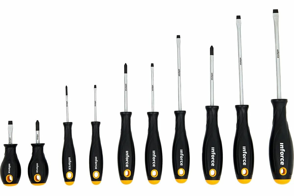Набор отверток Inforce 10 шт 06-09-93