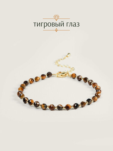 Изображение товара Браслет-нить, тигровый глаз
