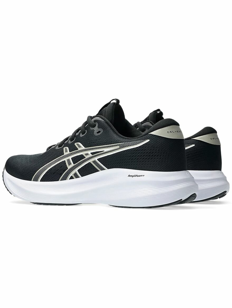 Кроссовки ASICS GEL-EXCITE 11, полнота F, размер 9.5 US, черный, белый — фото 1