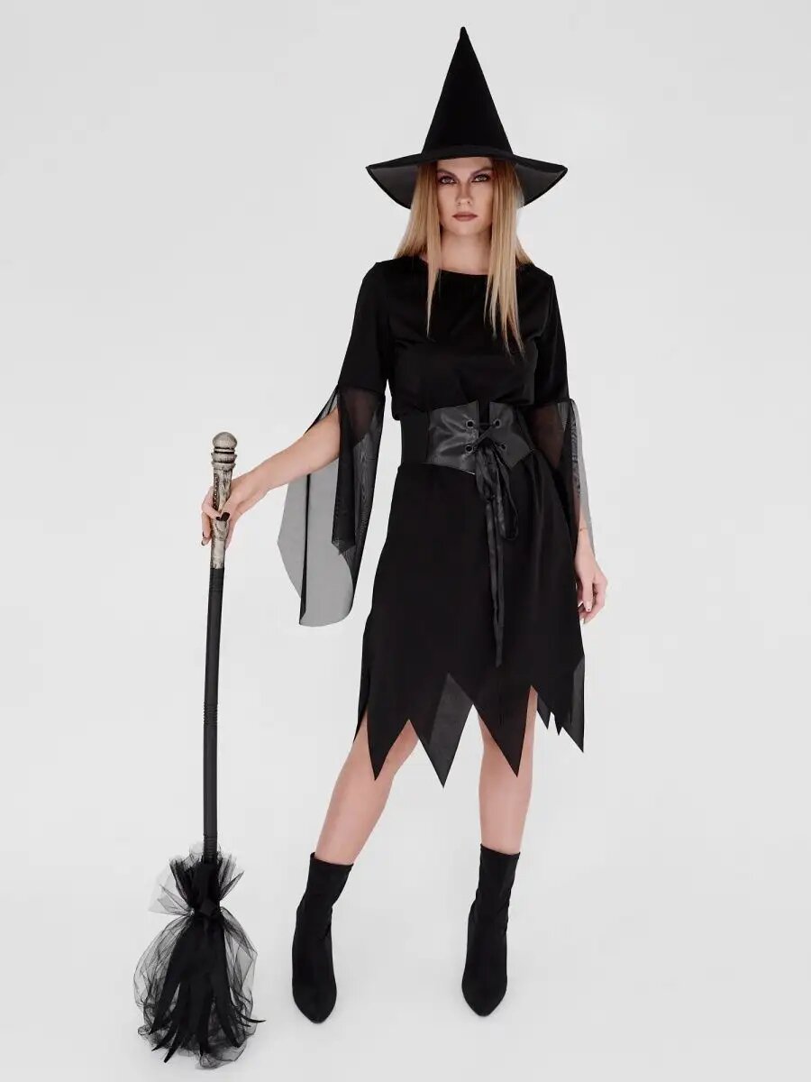 Костюм ведьмы на хэллоуин