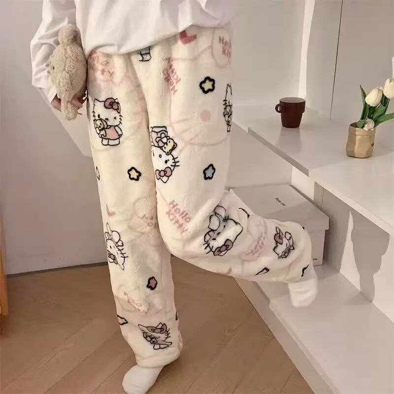 Пижамные штаны MINISO Человек-паук и Hello Kitty