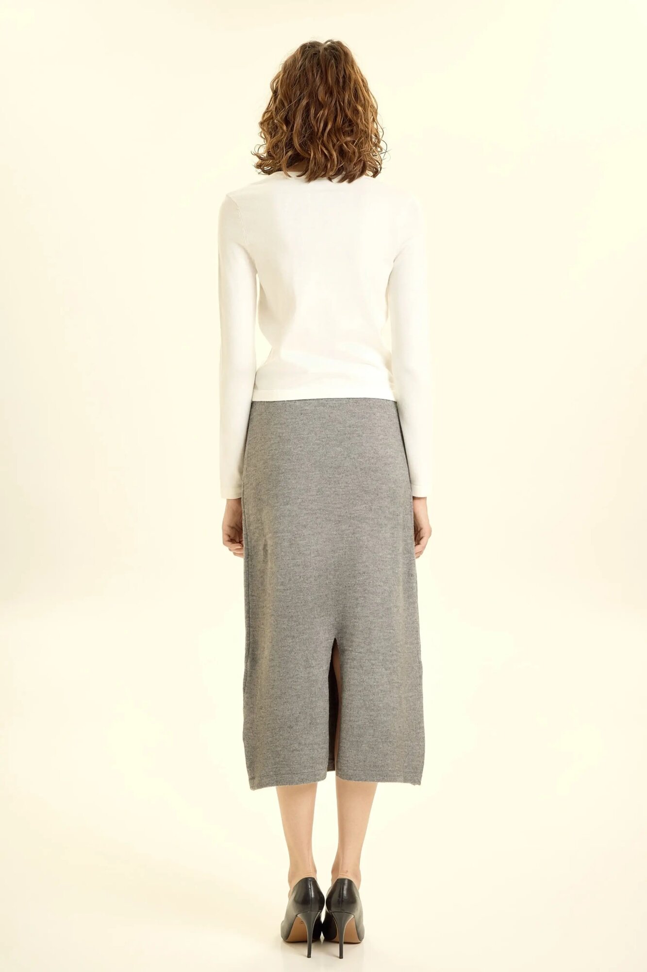 Юбка Selfie, размер L, серый — фото 1