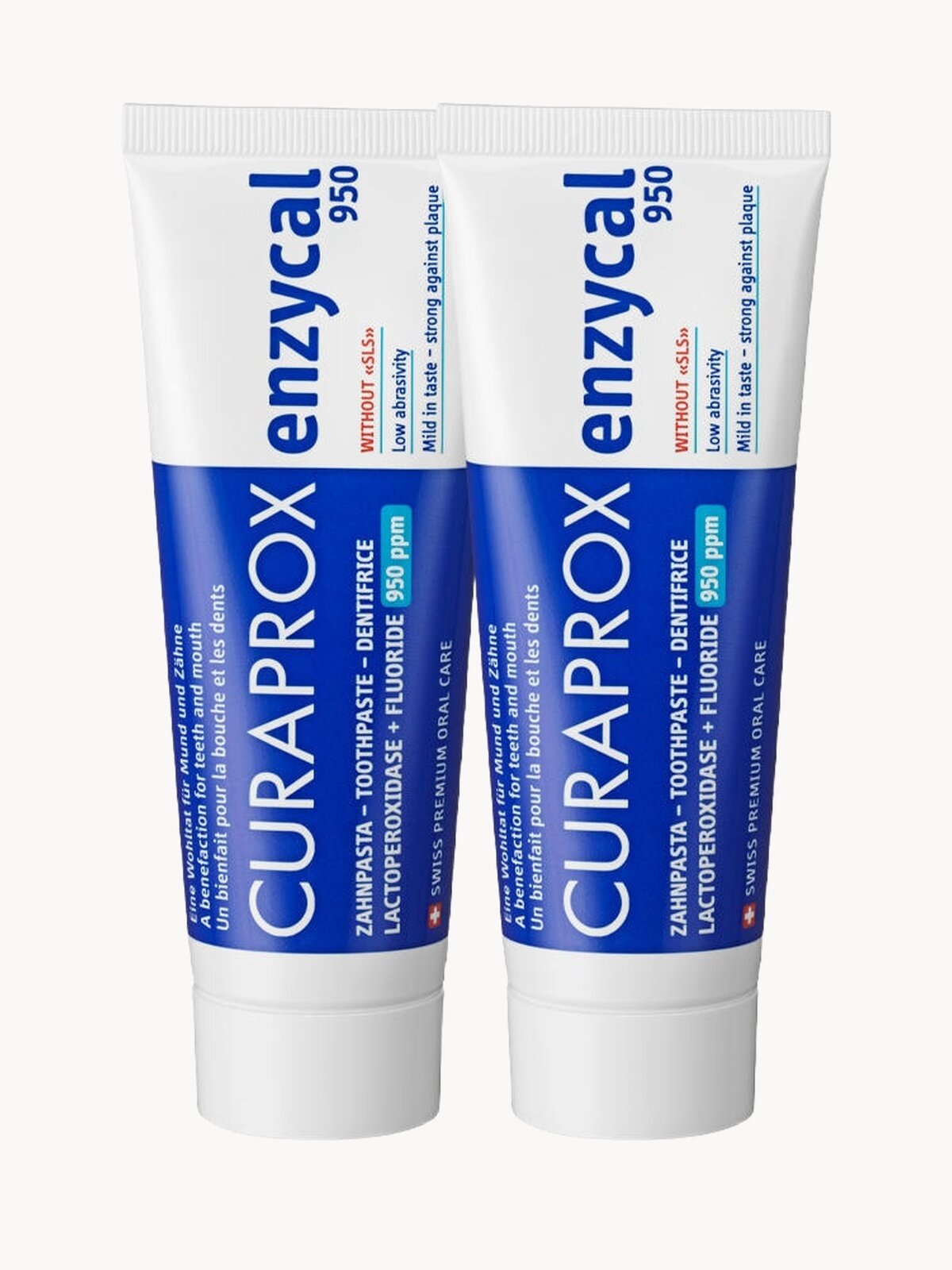 Набор зубная паста Enzycal 950, 75 мл. (2 шт.)