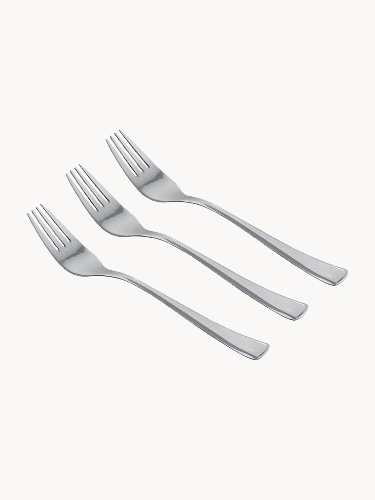 Столовые вилки NADOBA, серия KVETA, набор из 3 предметов, нержавеющая сталь