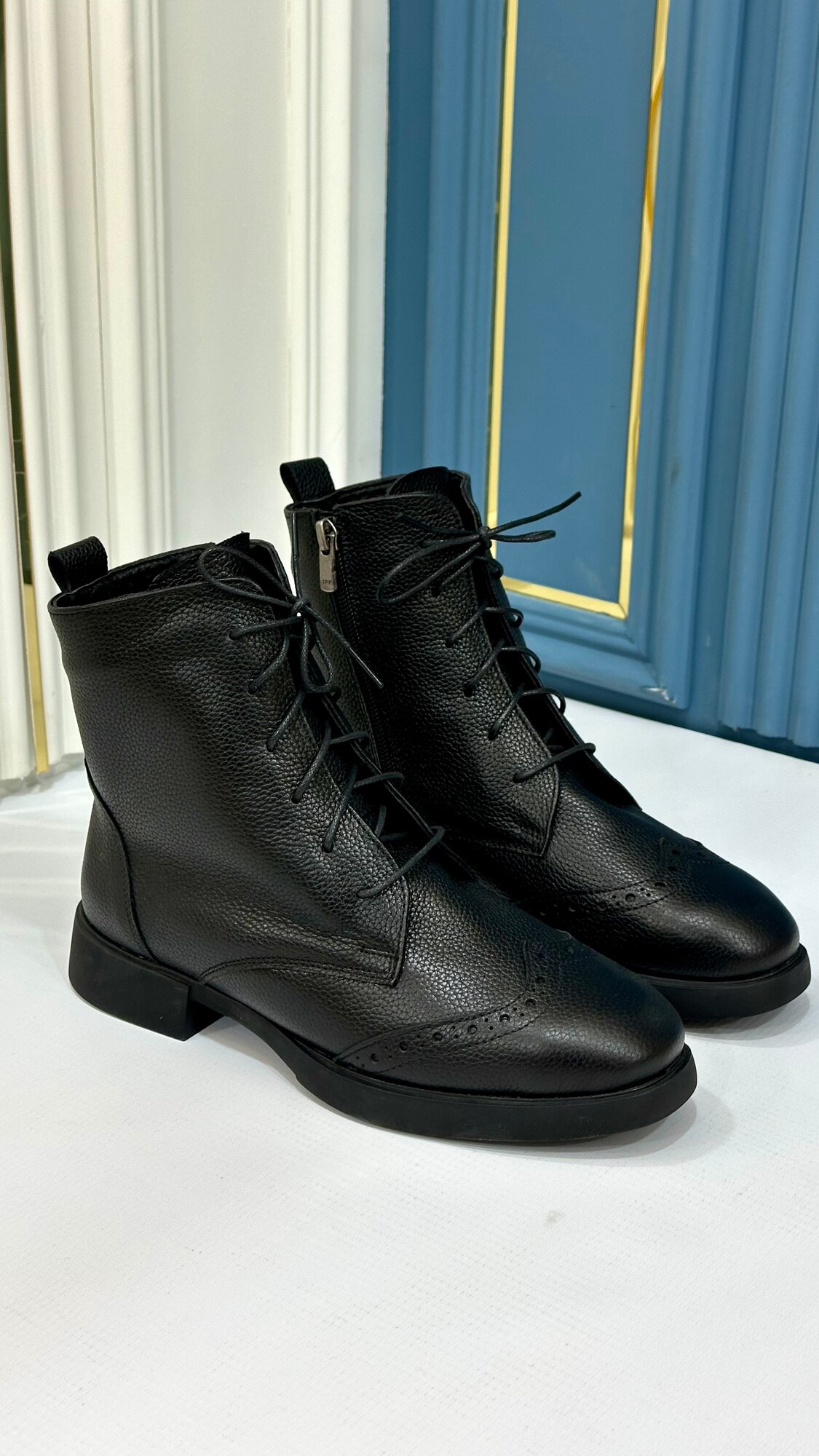 Ботинки 36 40, размер 38, черная — фото 1