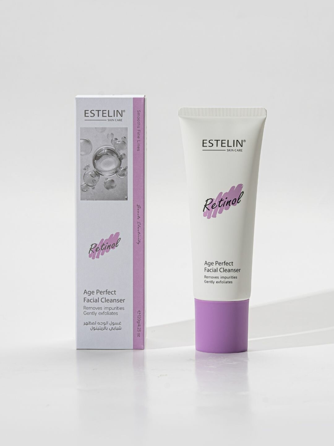 Пенка для лица с ретинолом Estelin Retinol Age Perfect Facial Cleanser, 120 г