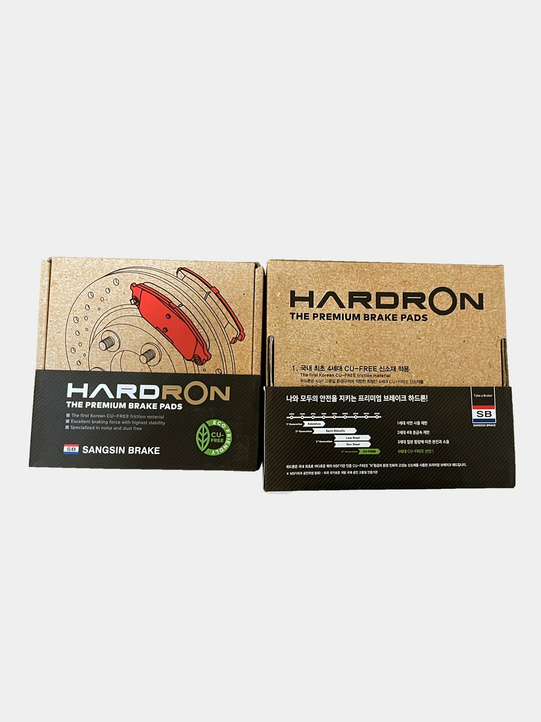 Тормозные колодки Hardron, для Chevrolet Spark, передние, дисковые