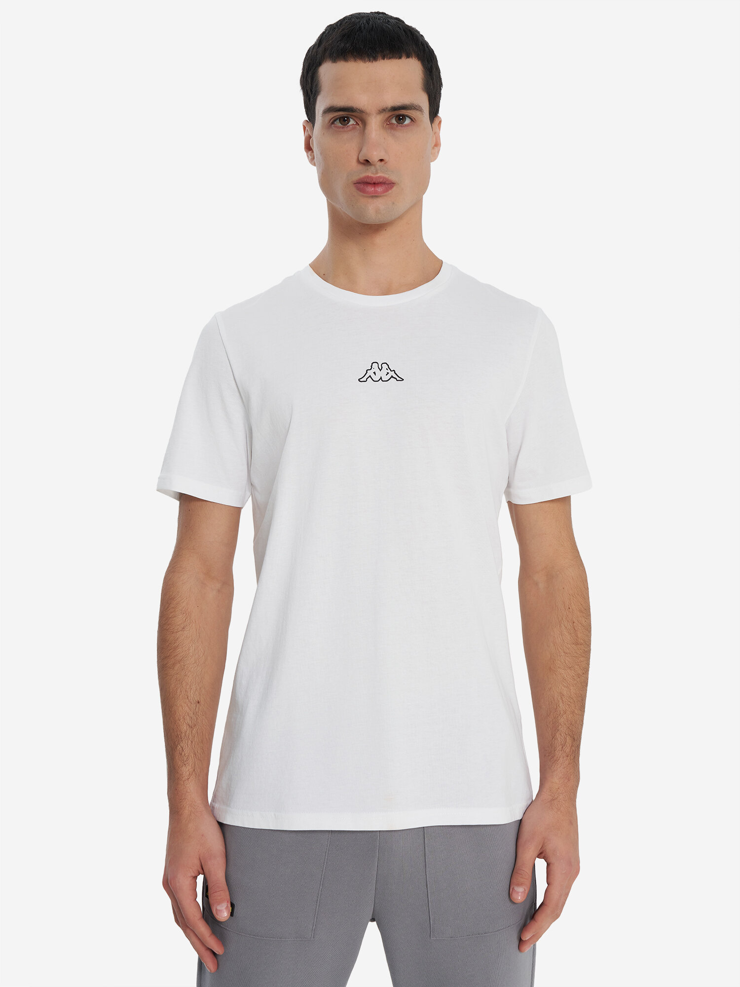 Футболка Kappa, размер 46, белый — фото 1