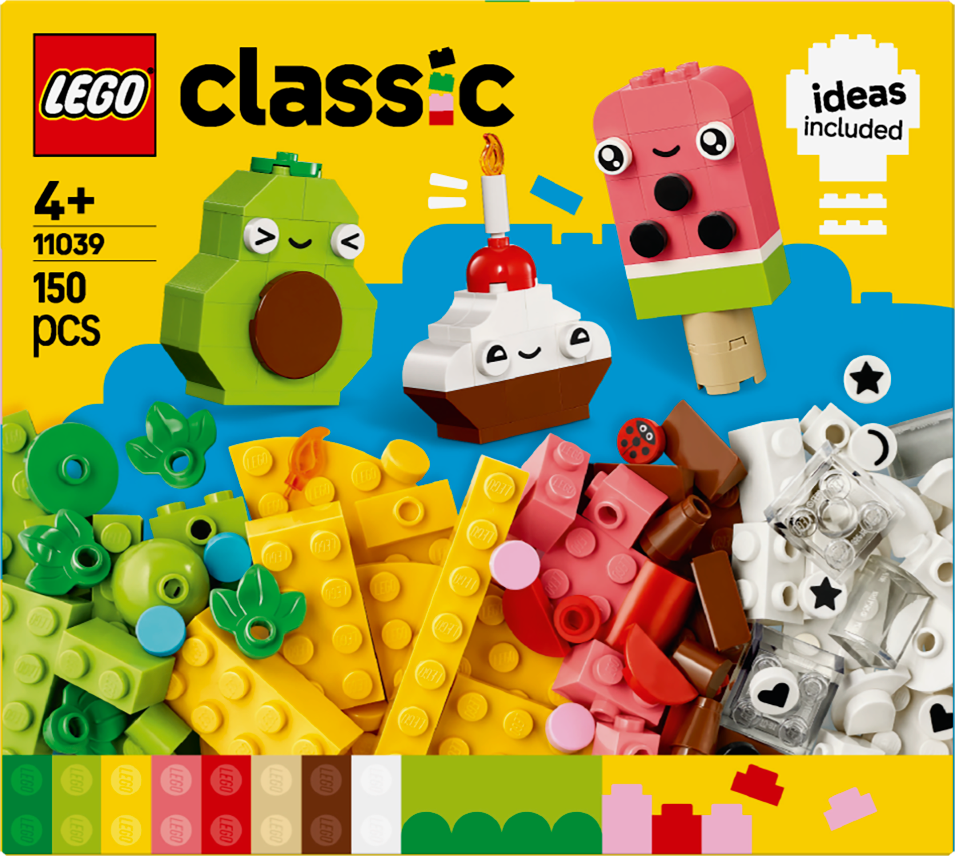 11039 LEGO CLASSIC конструктор Творческая еда 4+ — фото 1