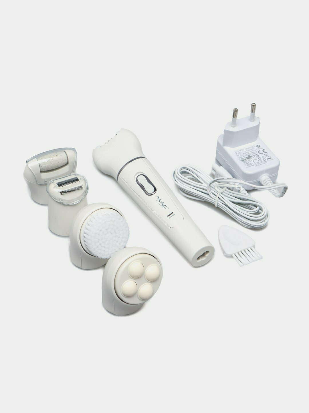 Эпилятор MC 7725, с щеточкой, массажером, для тела и подмышек, 12/21/36 пинцетов