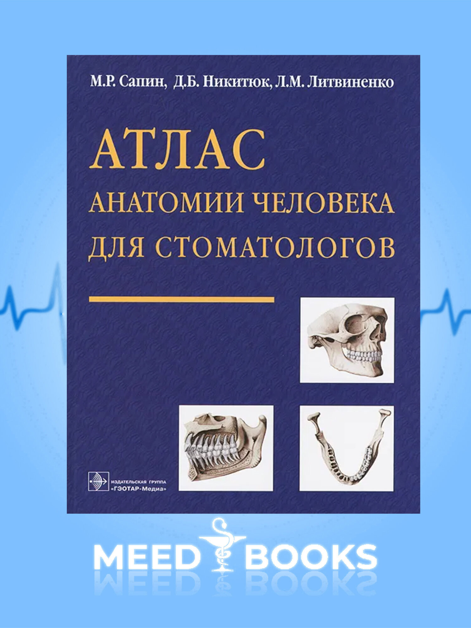 Атлас "Анатомия человека", для стоматологов, Сапин М. Р. и др.