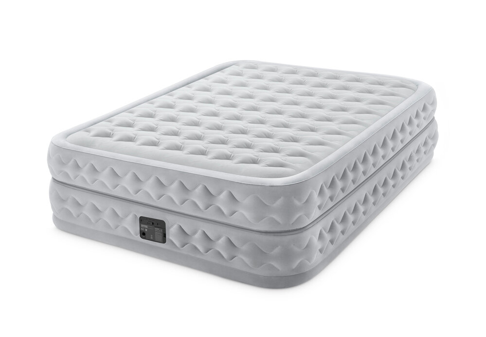 Надувная кровать Intex SUPREME AIR-FLOW, со встроенным насосом 220-240V, 152x203x51см