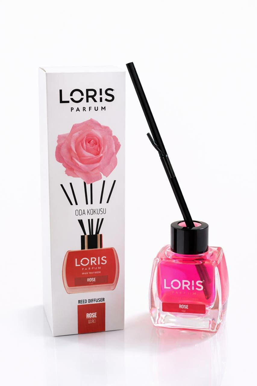 Ароматический диффузор для дома LORIS Parfum Rose (Роза), 50 мл