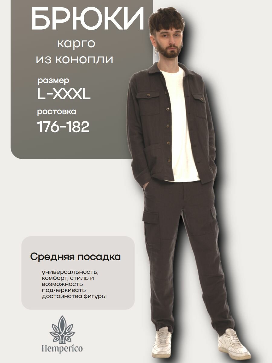 Брюки карго Базовая коллекция