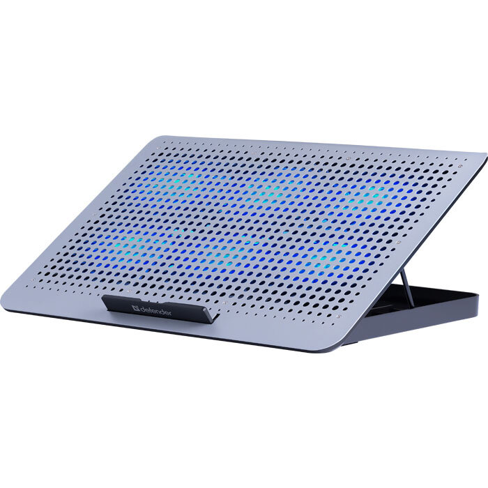 Охлаждающая подставка для ноутбука Defender NS-520 до 15,6 дюймов - металл
