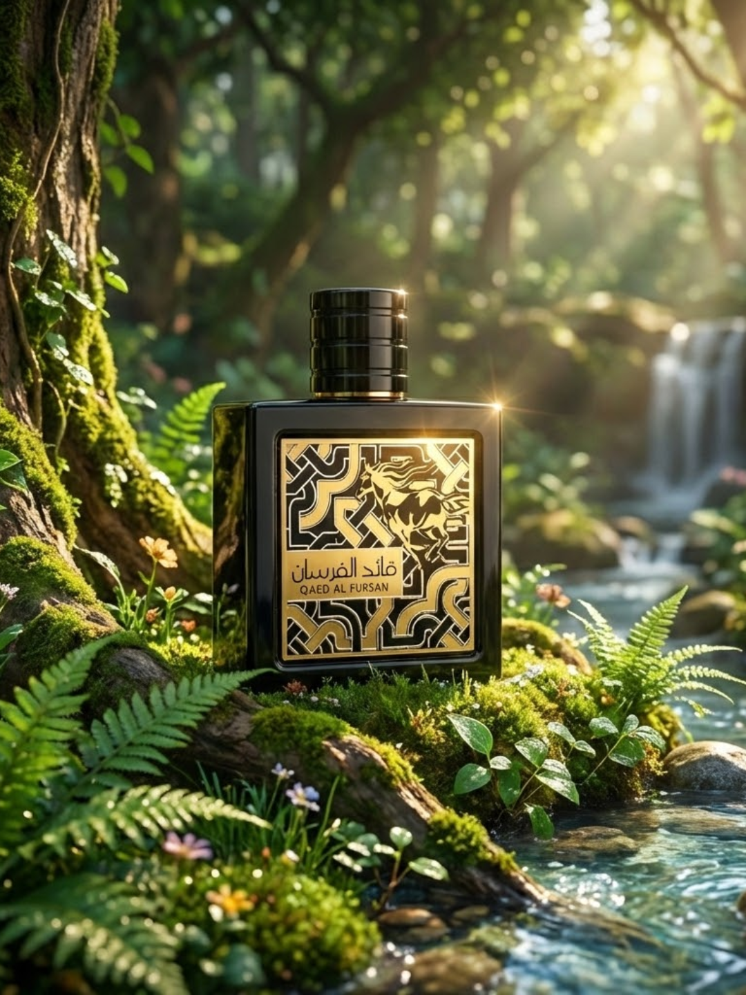 Qaed Al Fursan (Черная Лошадь) — Роскошный аромат ананаса и уда (На разлив: 3, 5, 10, 20 мл)